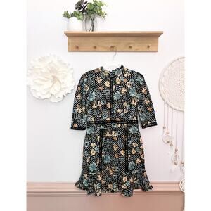 Walter Baker Querida Dress in Floral Dot  Size 4 NWT